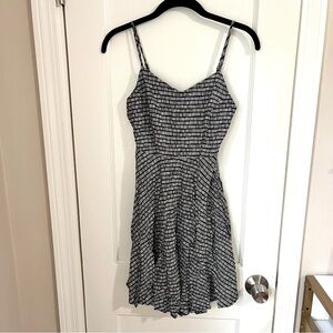 Old Navy Black and White Sundress